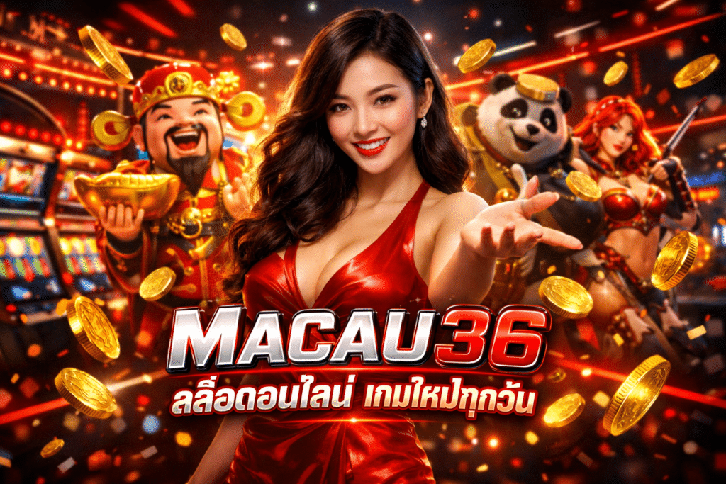 MACAU36 สล็อตออนไลน์ เล่นเกมใหม่ แตกง่ายได้ทุกวัน